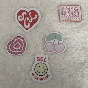 (5) Stoney Clover Packing Stickers